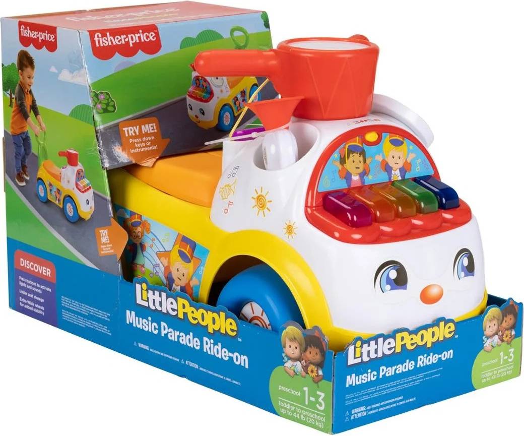 Fisher Price Ride-On Musical Parade Gul