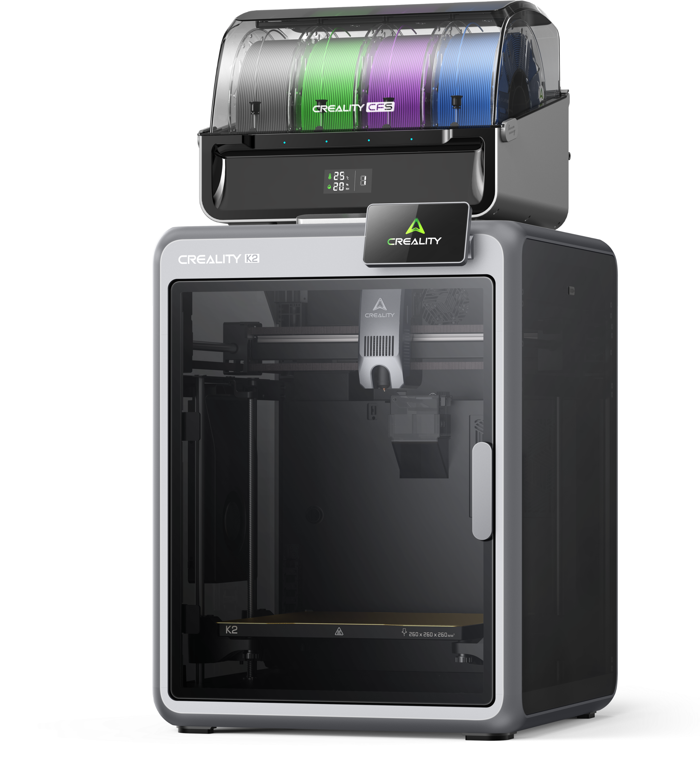 3d printer Creality K2 Printer CFS Bundle Space Gray