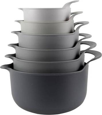 Cook with color Cook with Color Nesting Plastic Set 4 Piece Grey