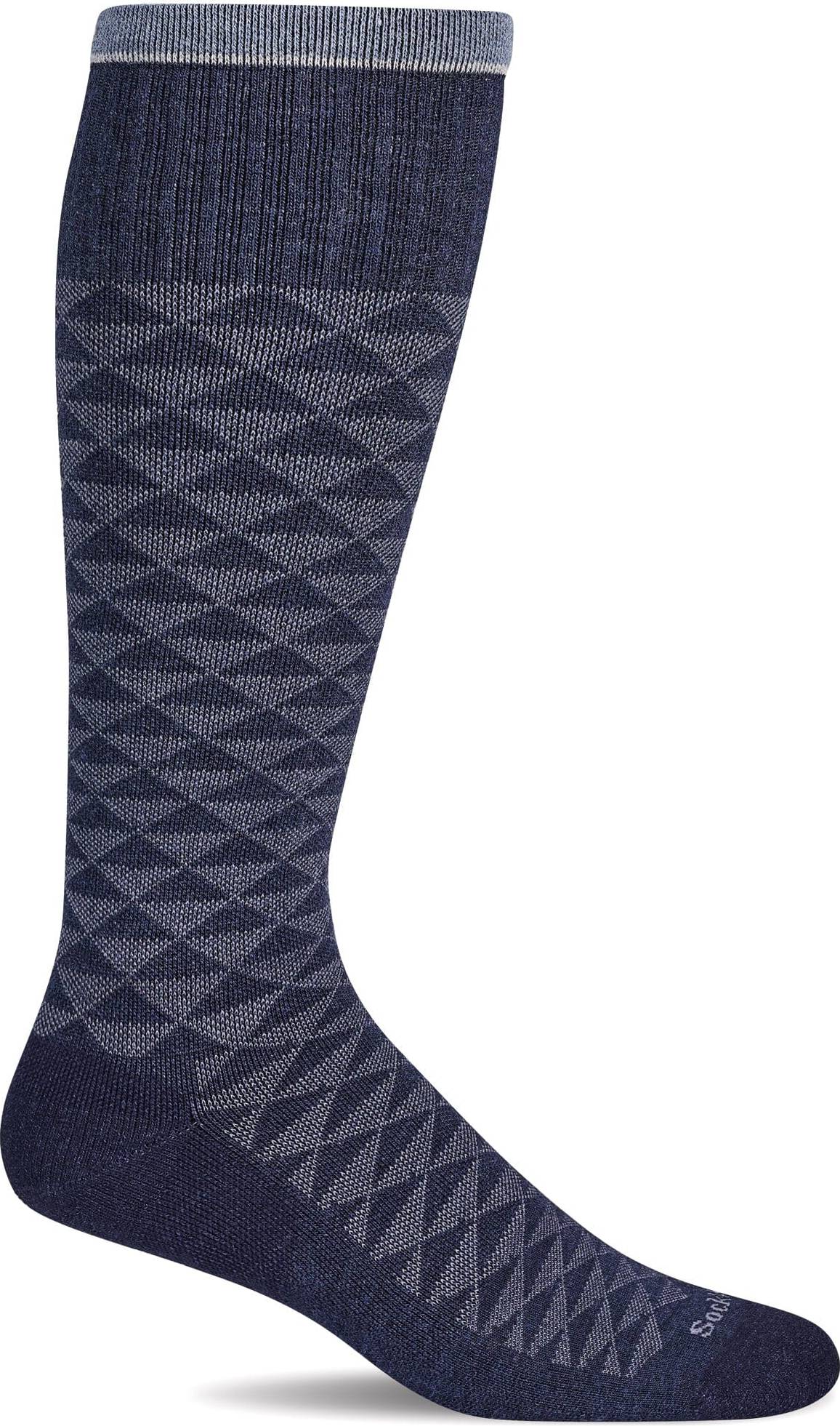 Mens compression socks Sockwell Moderate Graduated Compression Socks - Black