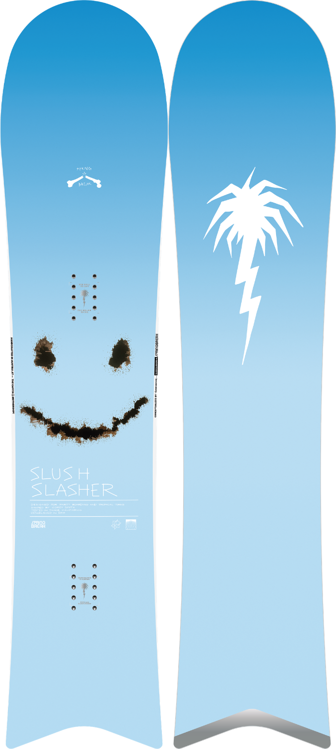 Spring Break Slush Slasher Snowboard 143cm