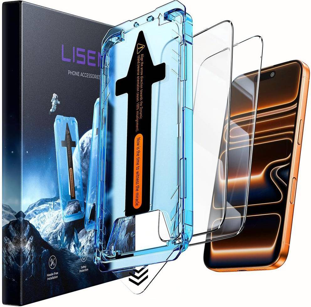 2 Pack Screen Protector for iPhone 17 Pro Max