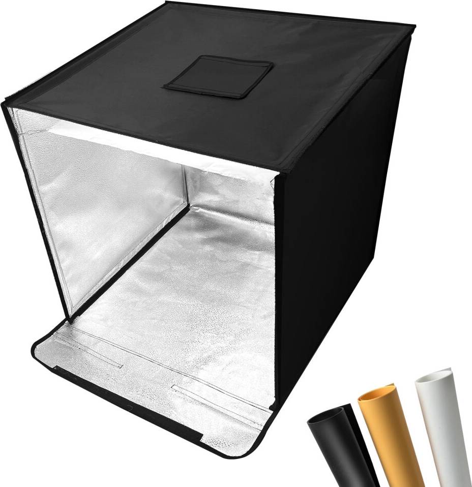16 Inch Light Cube with 3 PVC Backgrounds