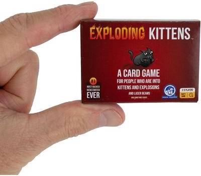 Worlds Smallest Exploding Kittens Card Game