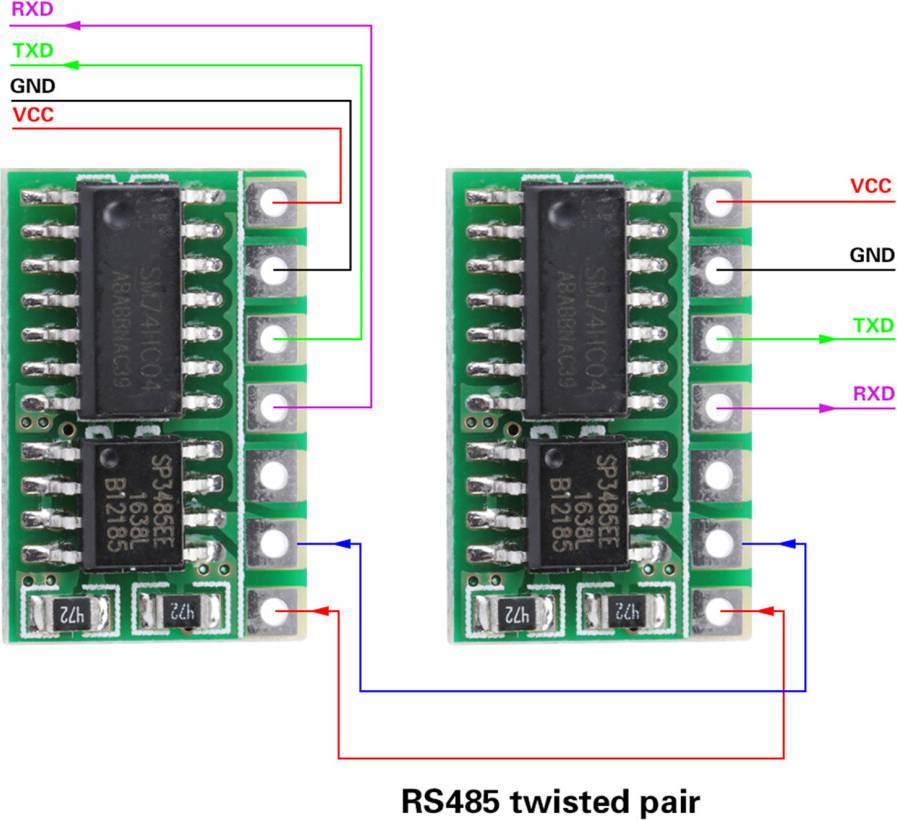 Serial to RS485 Transceiver SP3485 3.3V UART Module