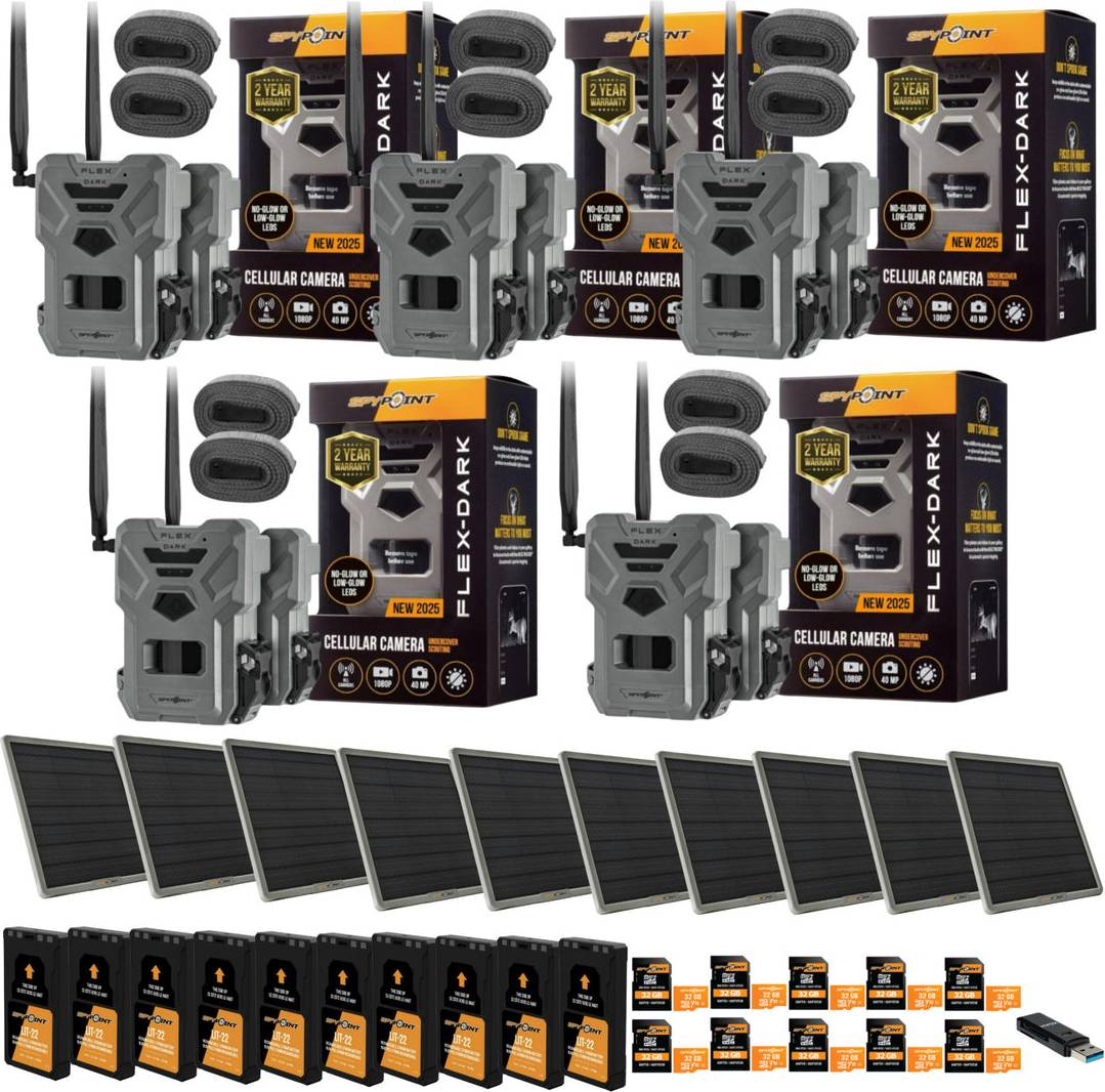 SpyPoint FLEX-DARK Cellular Trail Camera