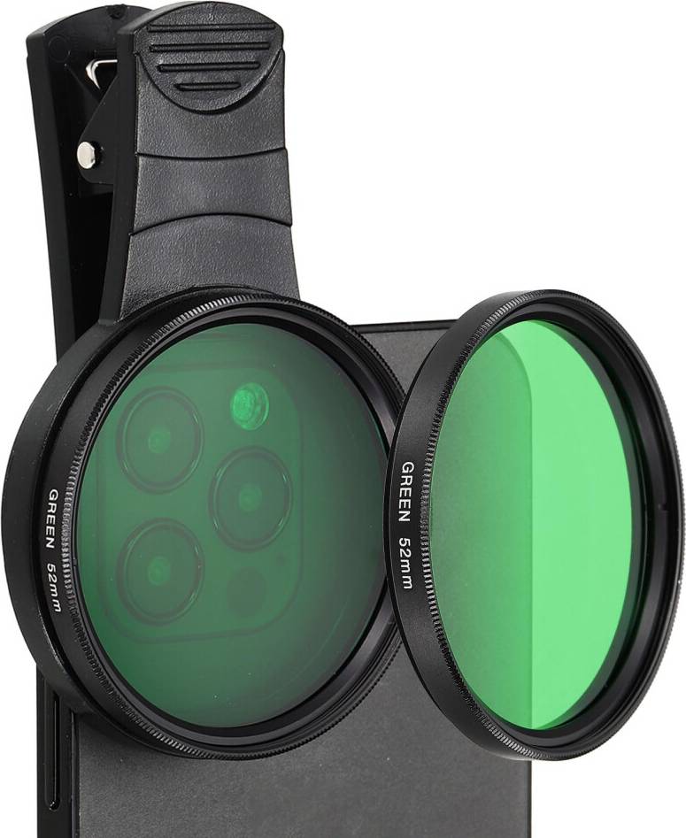 52mm Phone Camera Lens ClipOn Filter