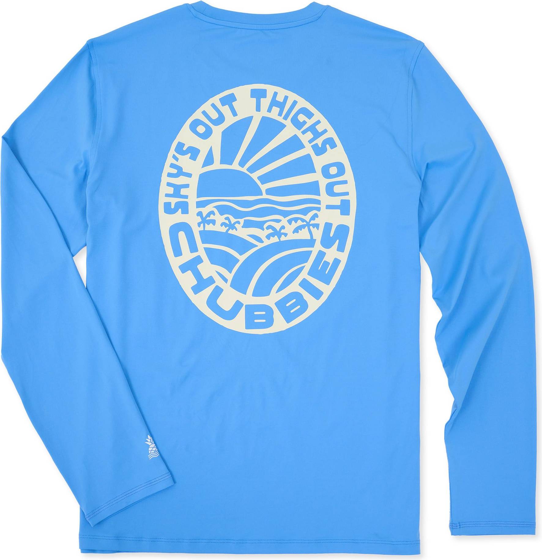 Rash guards Chubbies Men's Sun Crew Rash Guard