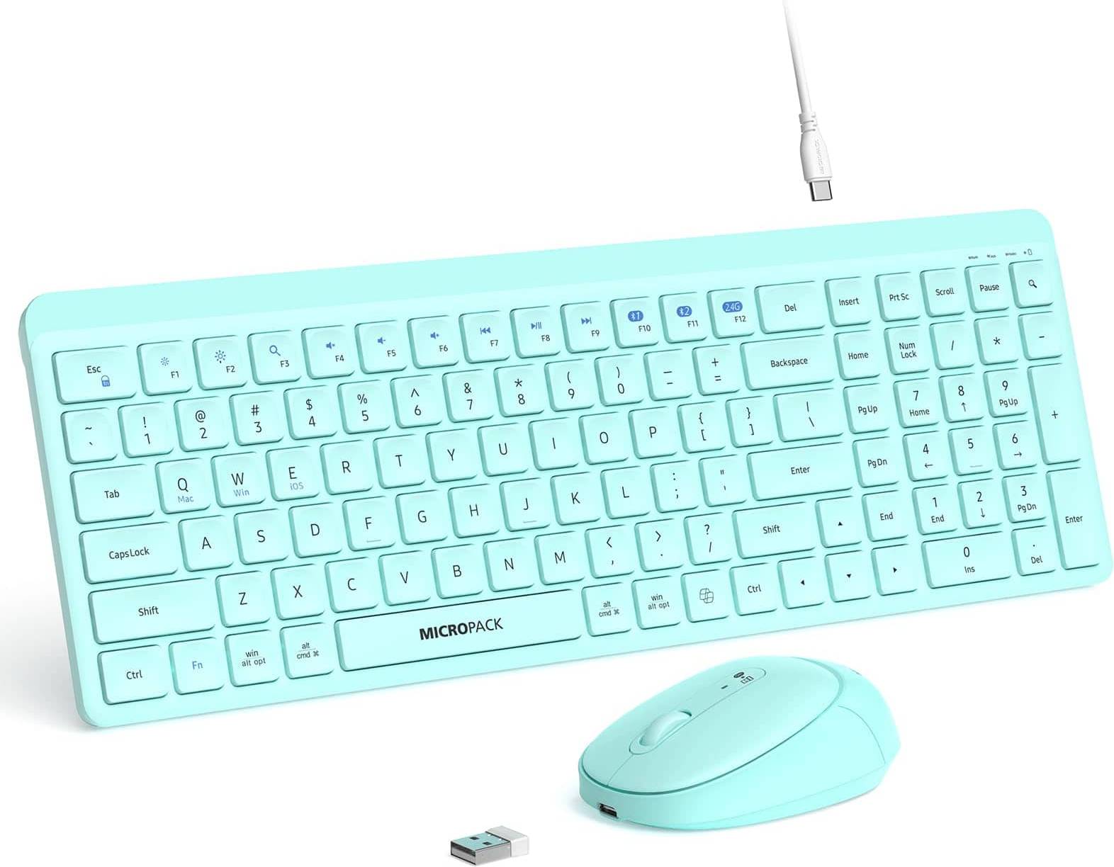 Keyboard and mouse Wireless Bluetooth Keyboard Mouse Combo