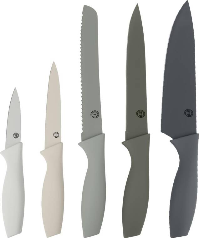 MasterChef Knife Set 5 Sharp Stainless Steel