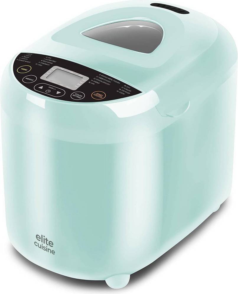 Elite Cuisine 2lbs Programmable Bread Machine