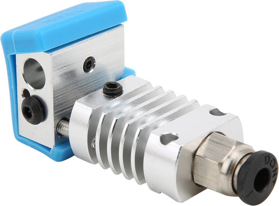 Metal Silver Extruder Head Kit