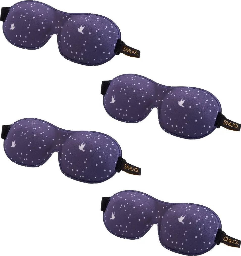 Smug Contoured Sleep Mask Multipack Set - Night Sky