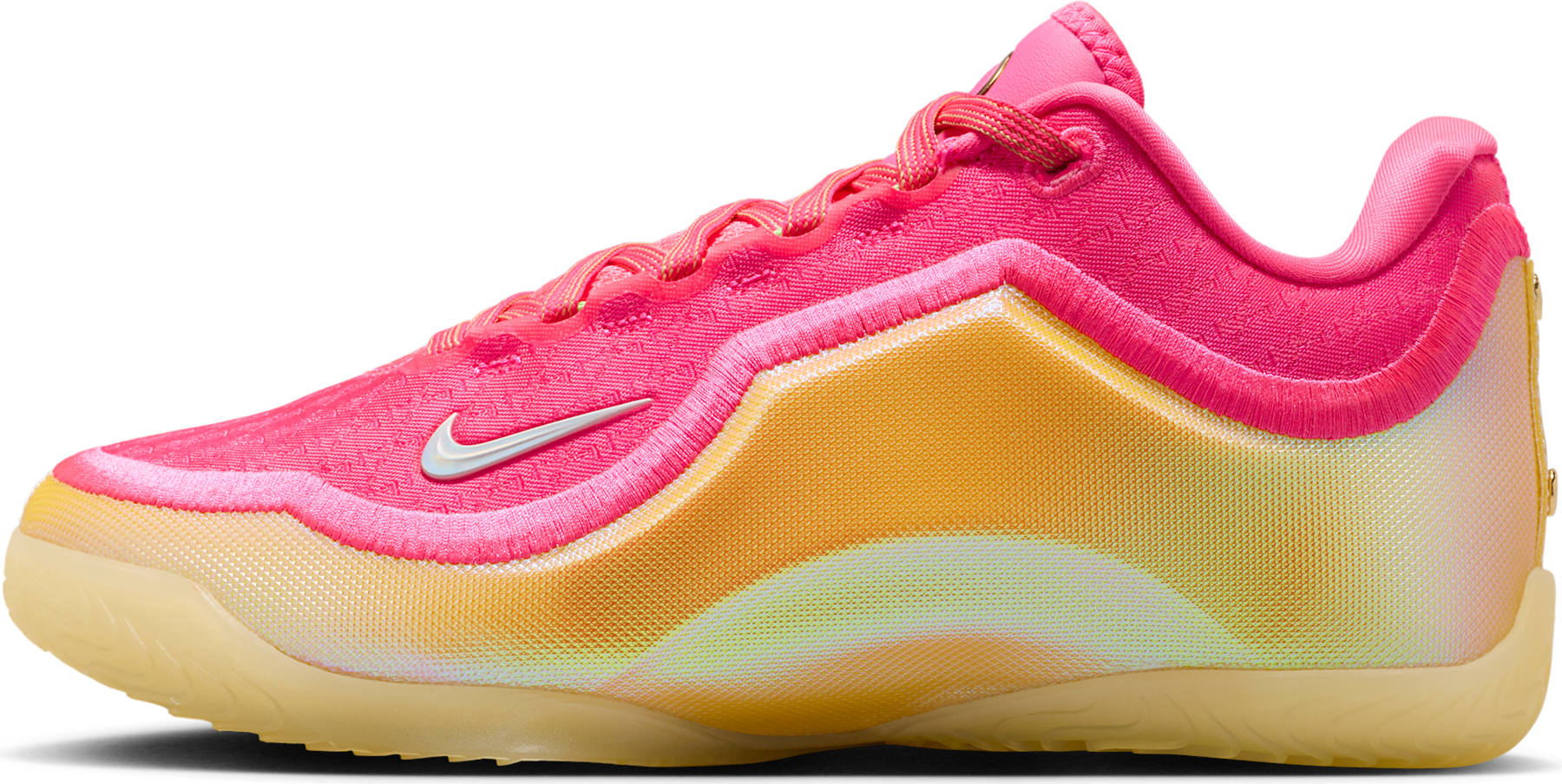 Nike Lebron 23 GS Barnsneakers Rosa Hyper-Rosa Alabaster-Svart