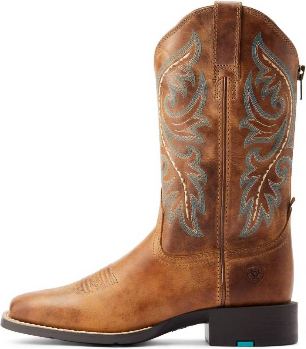 Round up Ariat Round Up Zip Back Boot - Blue