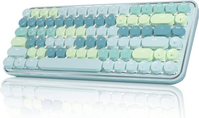 Retro Wireless Typewriter Bluetooth Keyboard