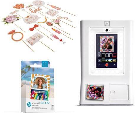 Hp sprocket photo printer HP Sprocket Photo Booth Machine 23pc