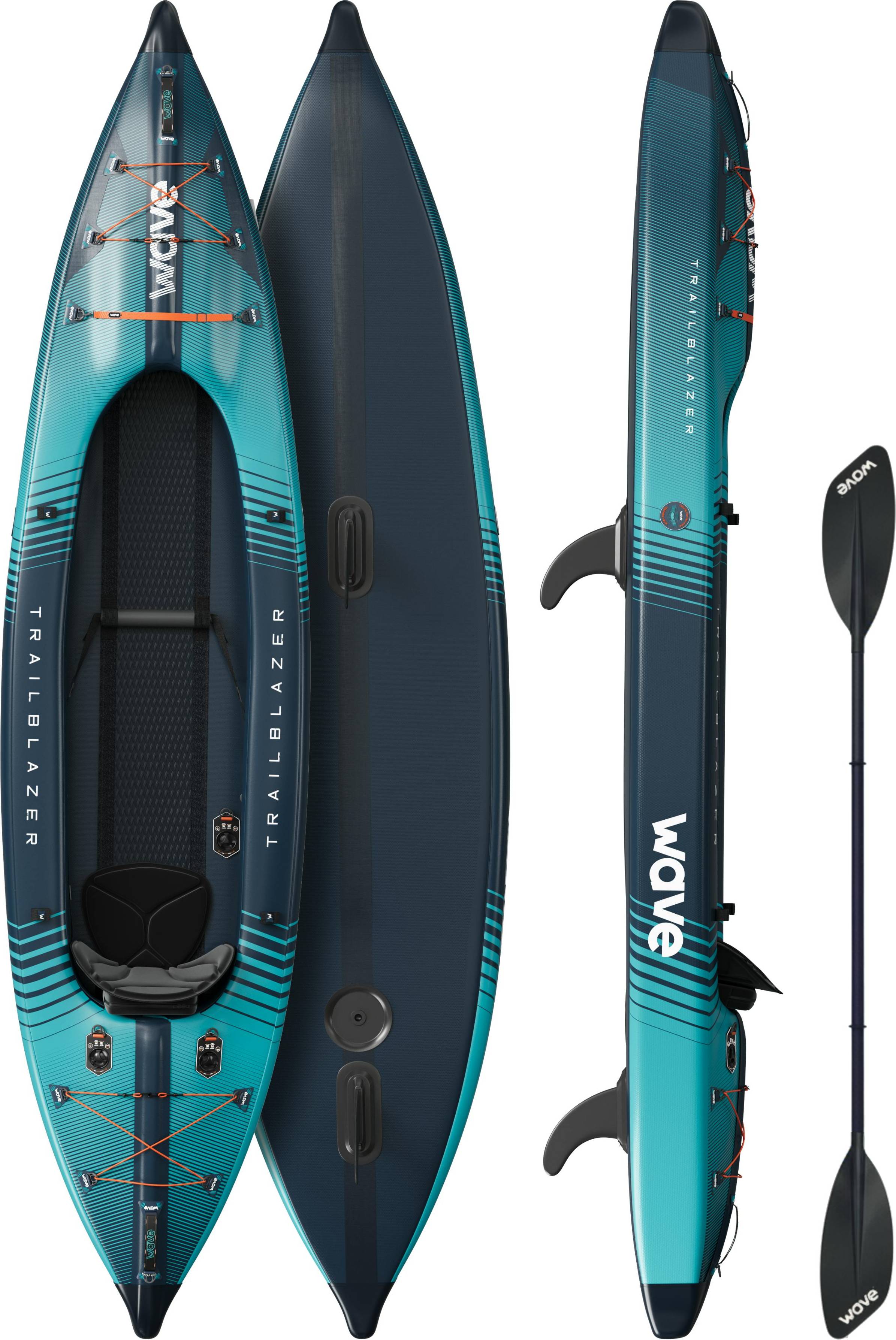Kayak Wave Trailblazer 3.0 Inflatable Kayak Drop-Stitch