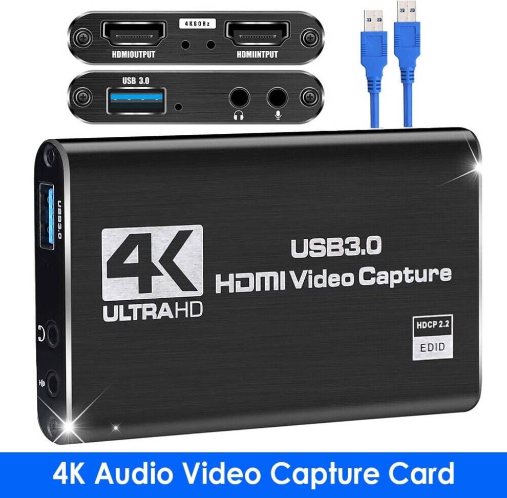 Video capture hdmi 4K USB 3.0 HDMI Capture Card