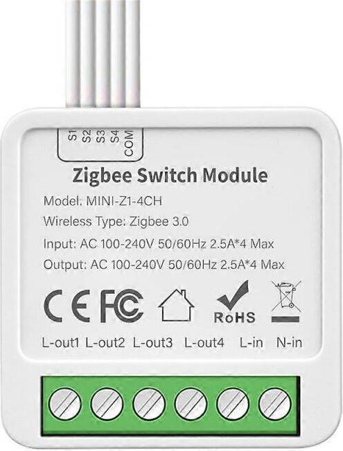 Switch control Tuya Zigbee Smart Switch Module