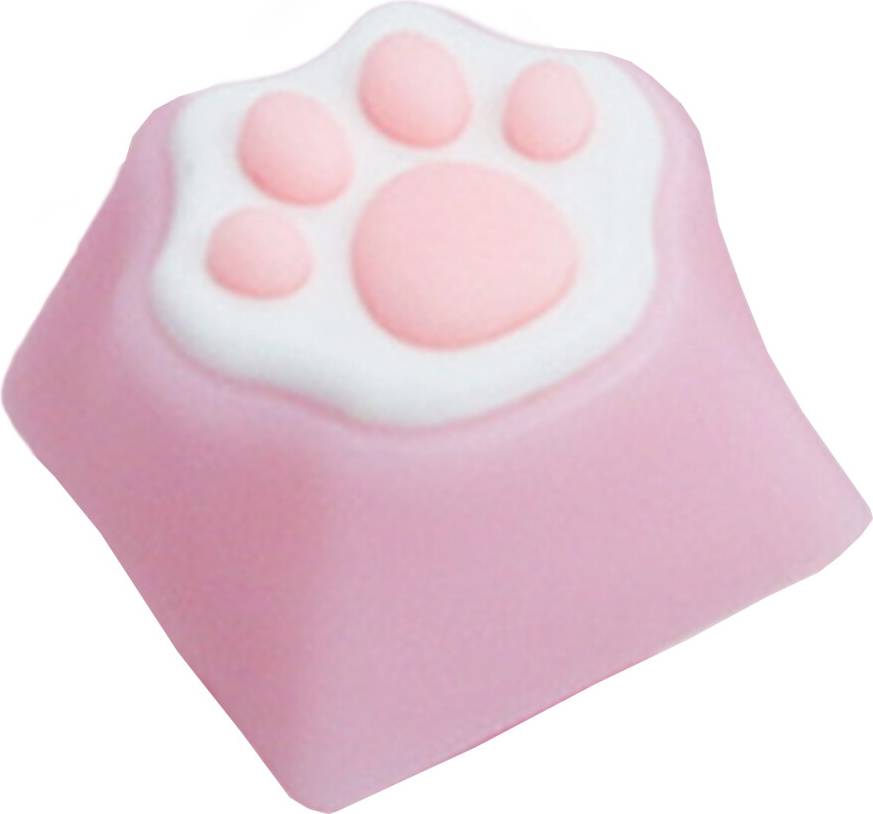 CatPaw Keycap Single Animation Pink