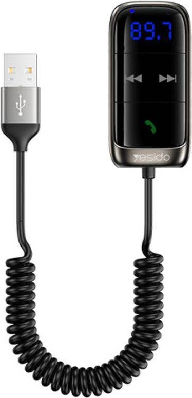 Bluetooth car Yesido FM Modulator Bluetooth Car Receiver LED Display