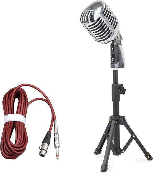 Microfono Professionale Cablato Vintage Classico