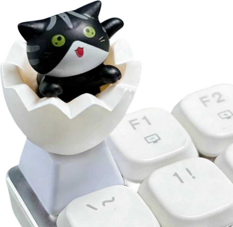 Creative Cartoon Kitten Dog Keycaps