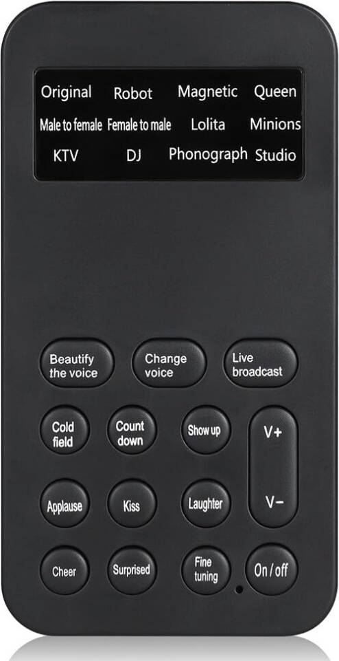 Handheld Mini Sound Card Transducer