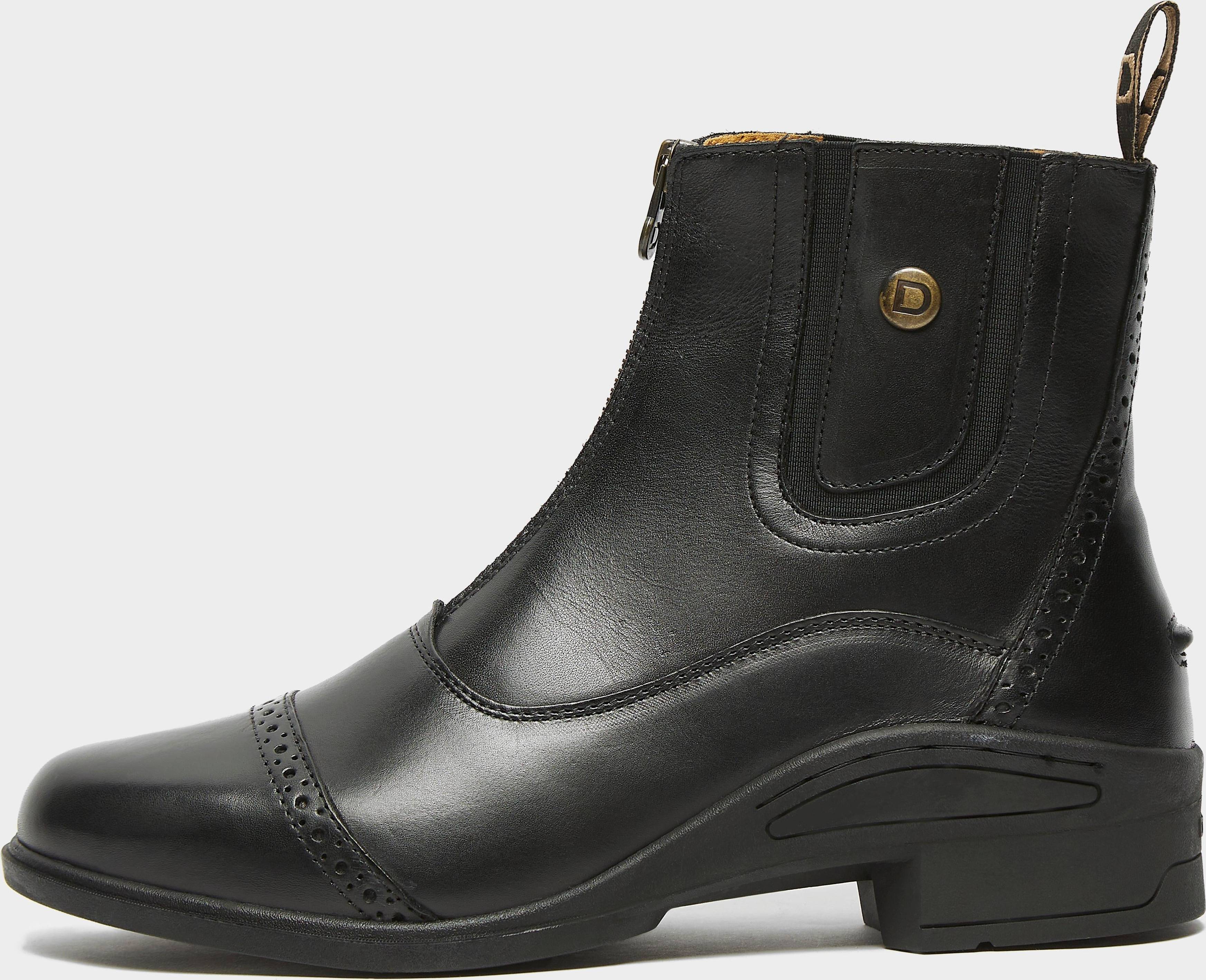 Dublin Rapture Zip Paddock Boots - Black