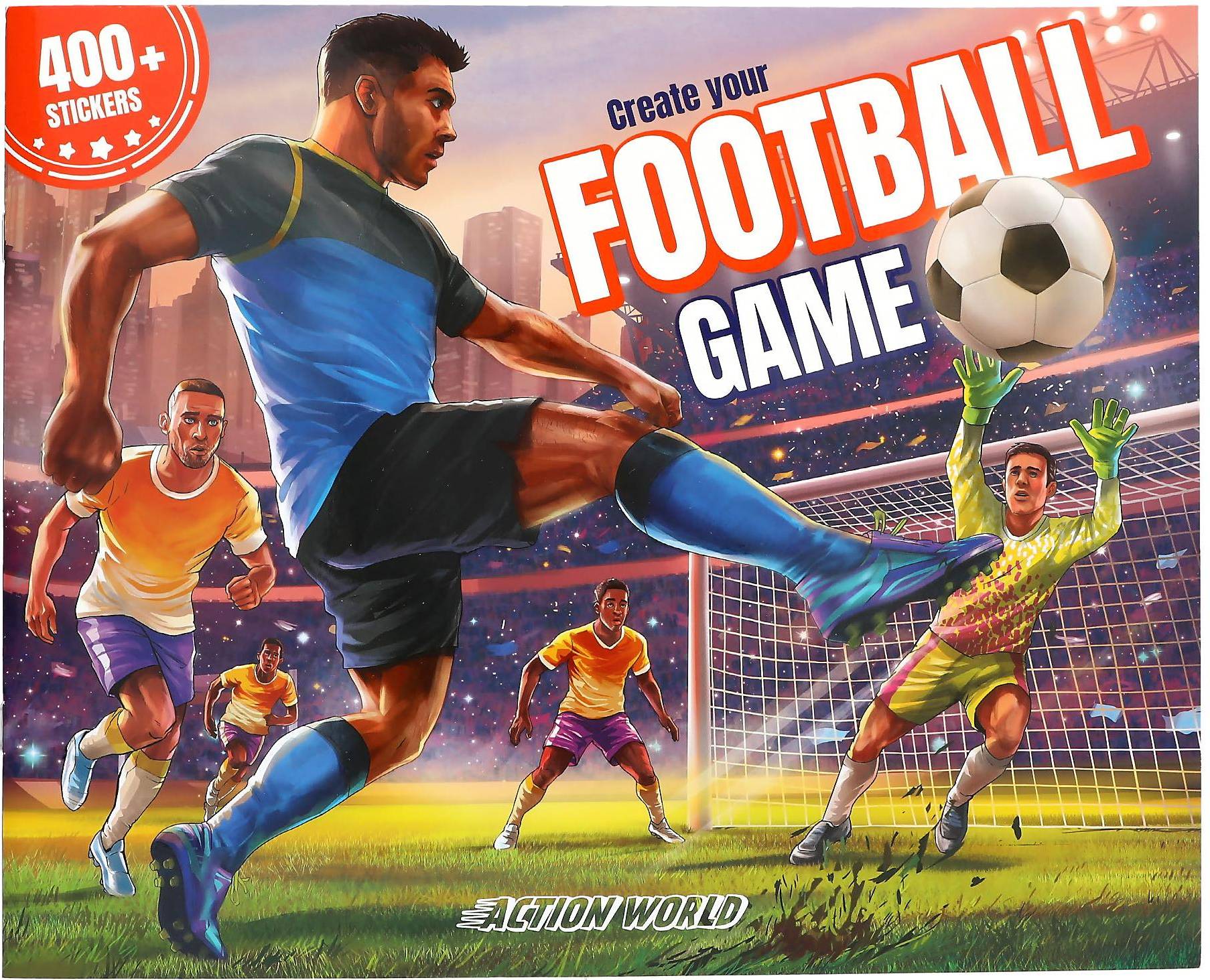 Dino Football Game Stickerbook