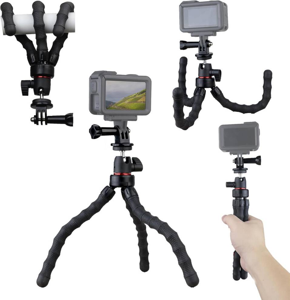 Flexible Camera Tripod 360 Rotation Mount Stand
