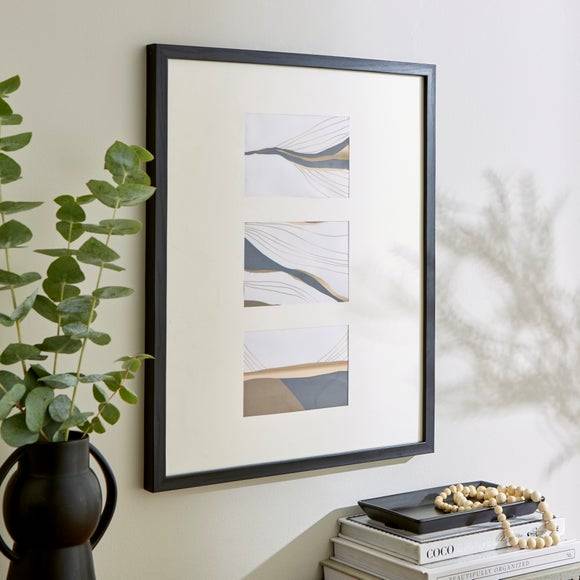 Dunelm Oversized Mount Triple Multi Photo Frame