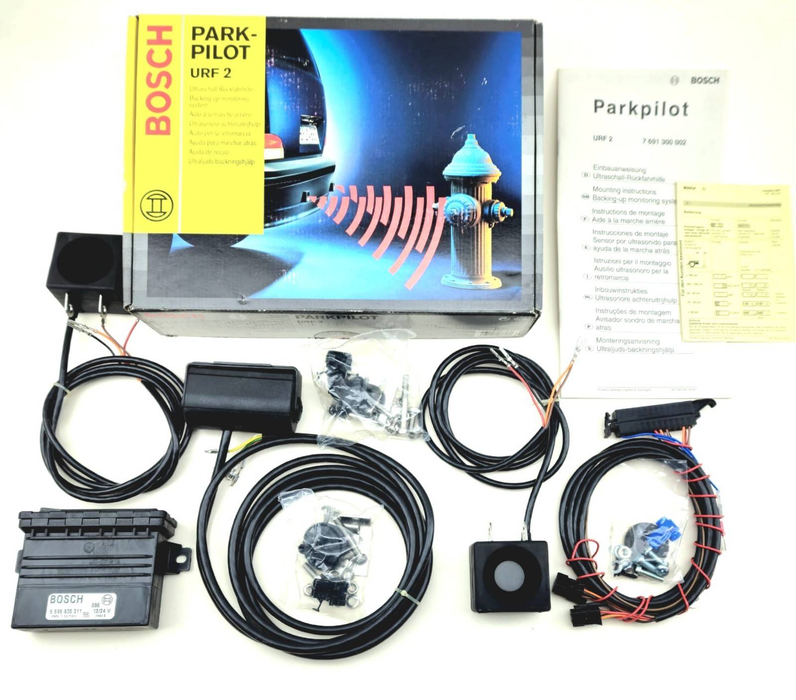 Bosch Urf2 Parking Aid Retrofit Kit Complete Rear