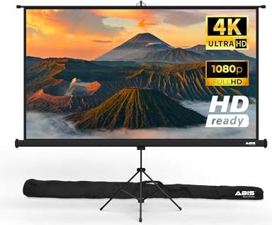 ABIS 100 Inch Tripod Projector Screen