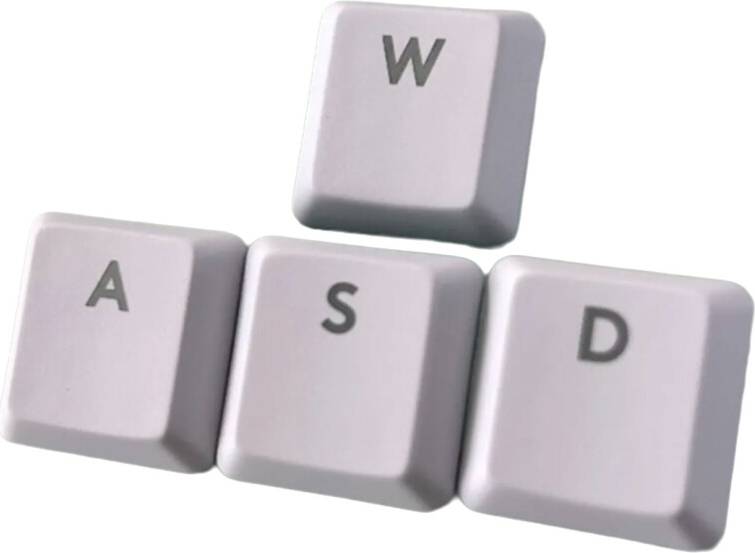 Replacement Keycaps WASD Directions