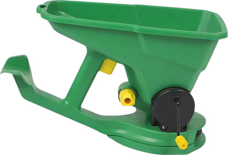 Handheld Seed Spreader Adjustable Flow Control