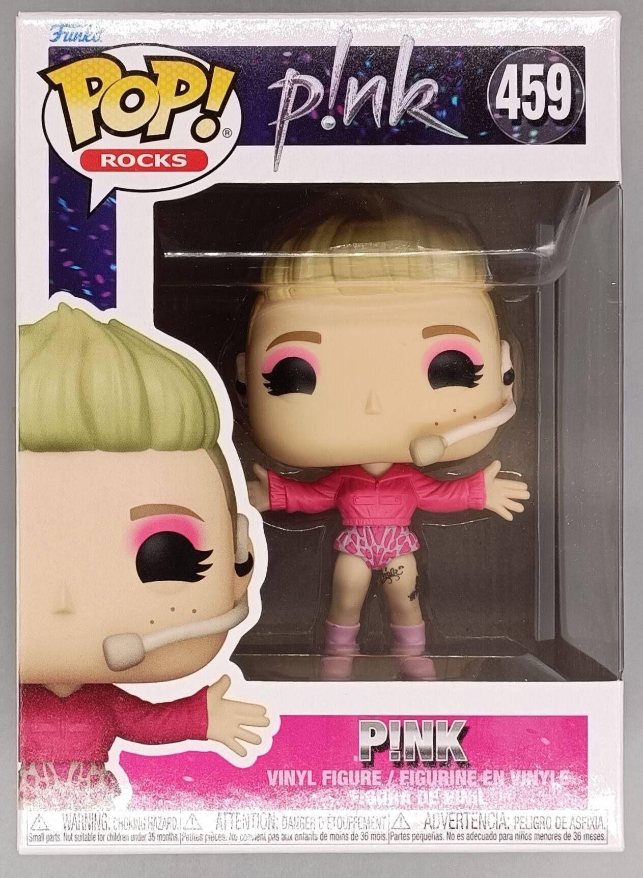 Funko Pop Figure Pink Rocks Trustfall Tour 9 cm