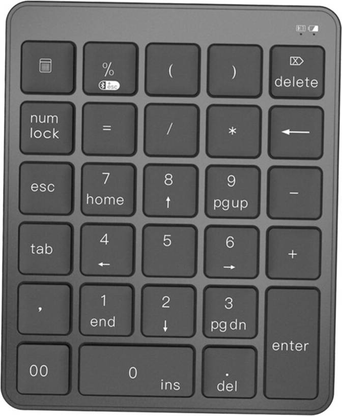 Wireless Number Pad 28 Key