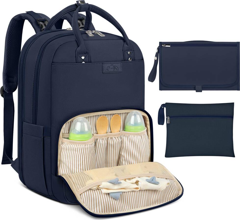 Baby changing bag backpack Waterproof Baby Changing Backpack