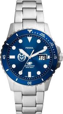 Fossil Silver Colorado State Rams Watch
