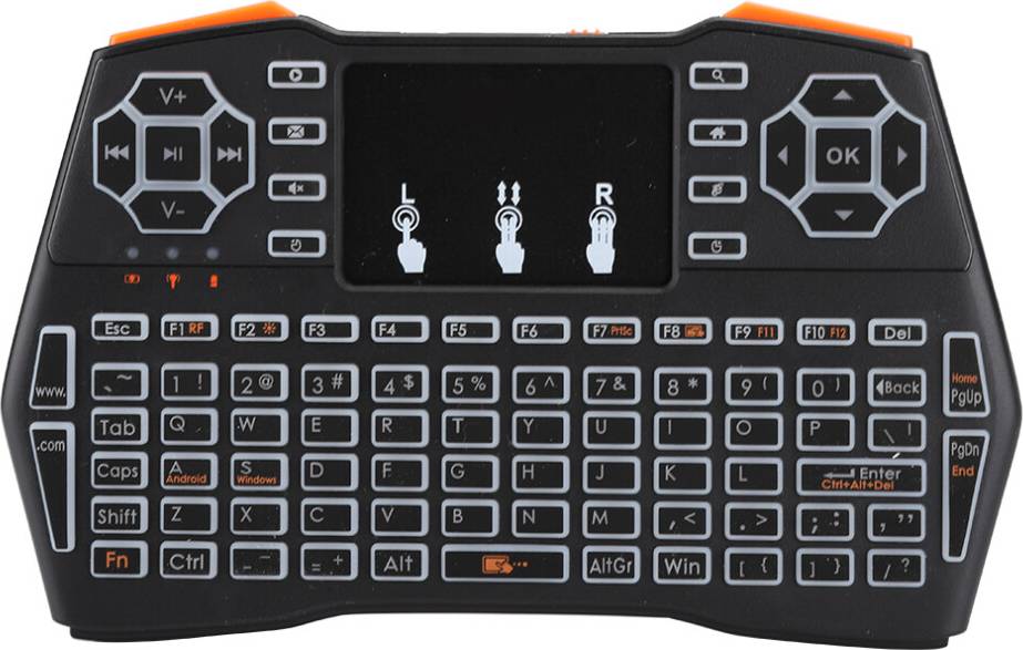 I8 Plus LED Backlit 2.4GHz Mini Wireless Keyboard