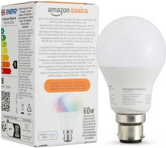 Amazon Basics Smart Multicolor LED Light Bulb B22 8W