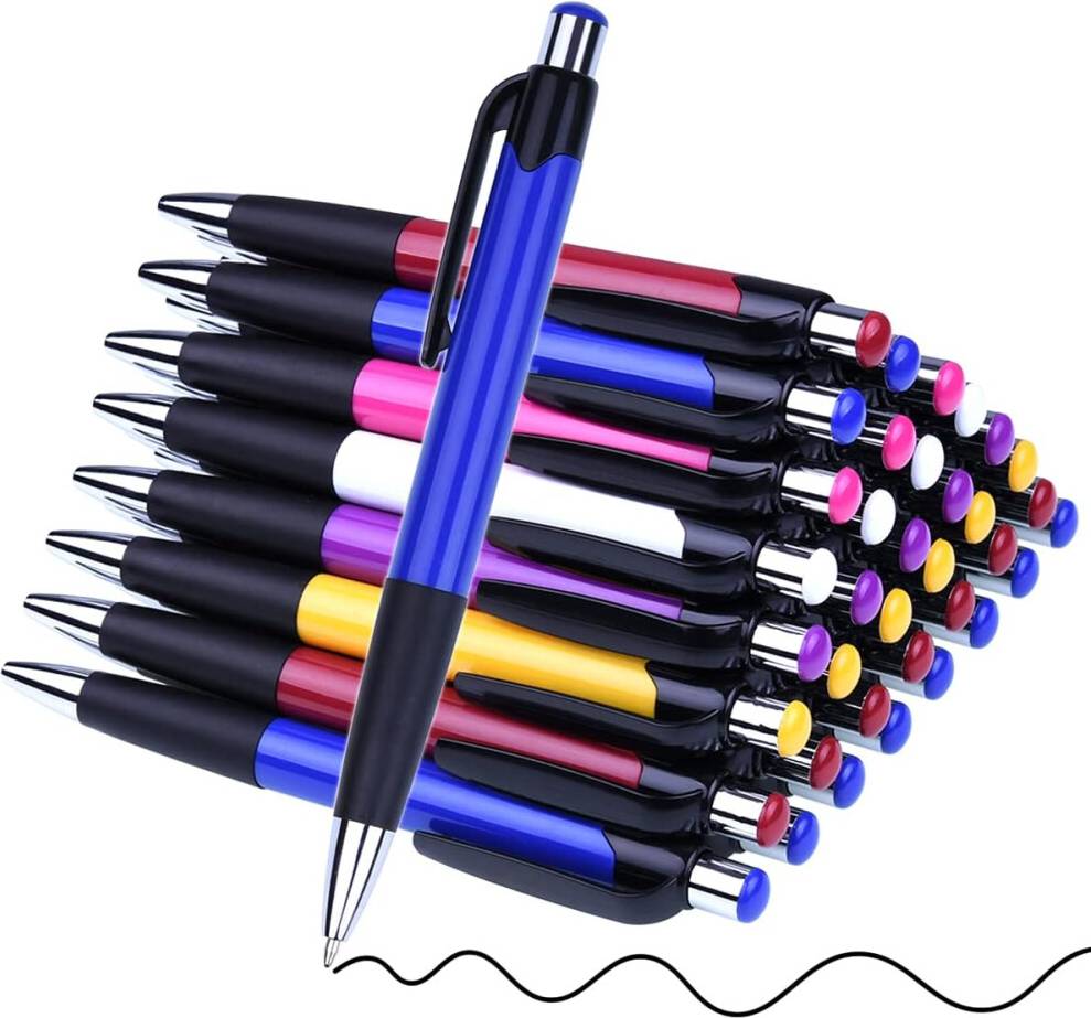 Ballpoint Pens With Click Mechanism