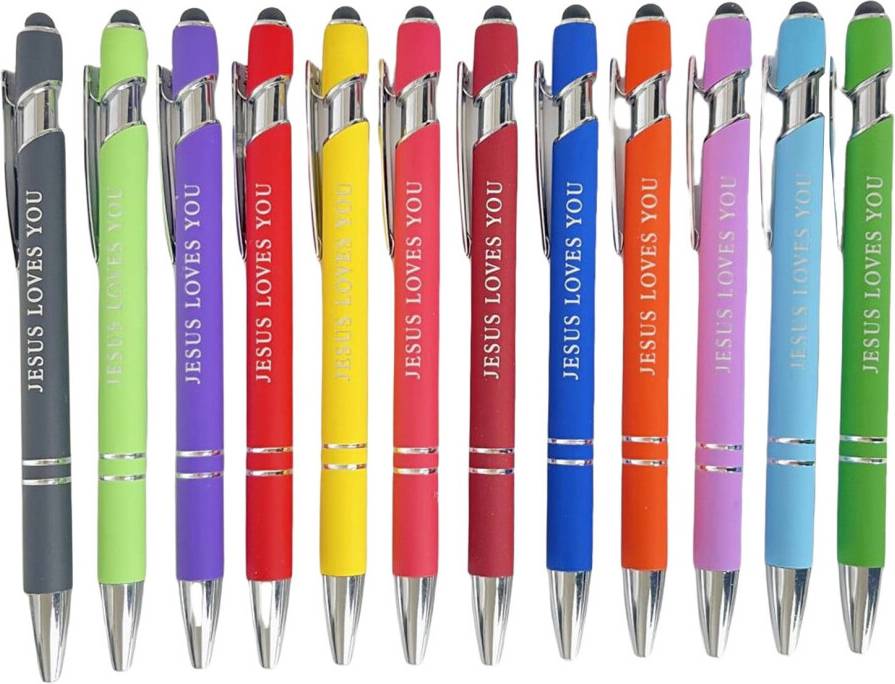 Multi Functional 12 Ballpoint Pen Set