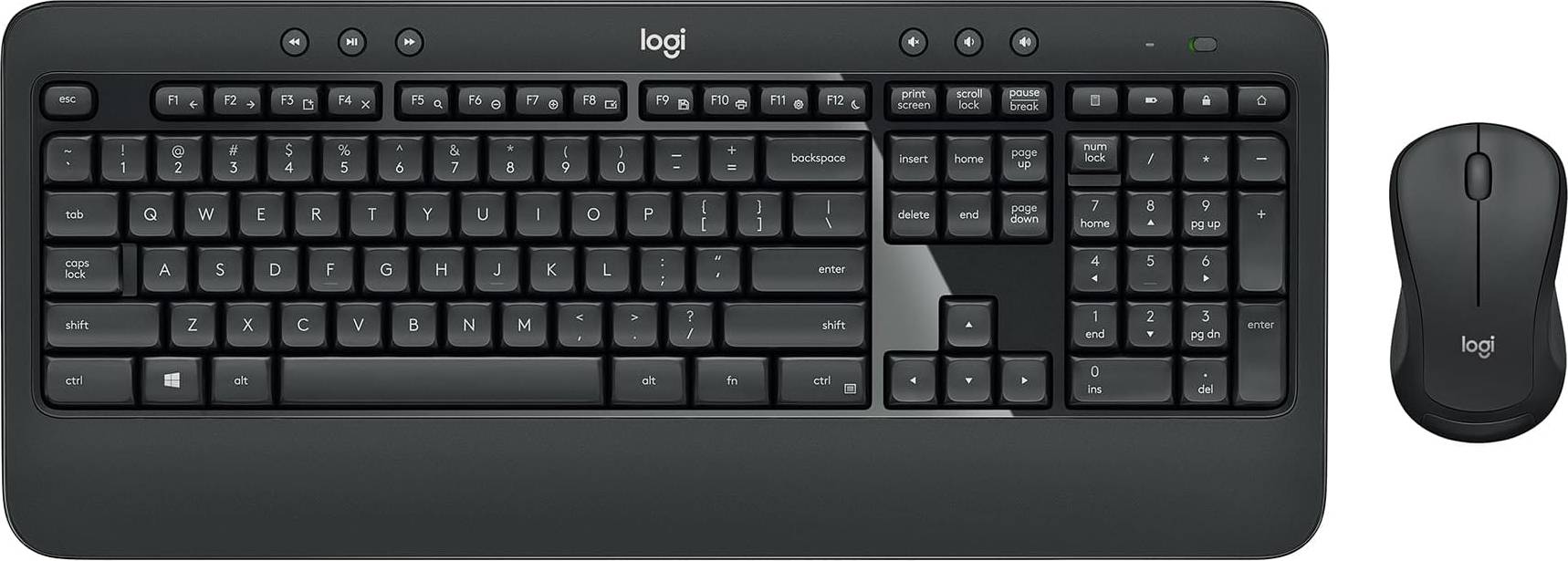 Logitech wireless keyboard mouse Logitech Mk540 Advanced Wireless Keyboard Mouse Combo Set