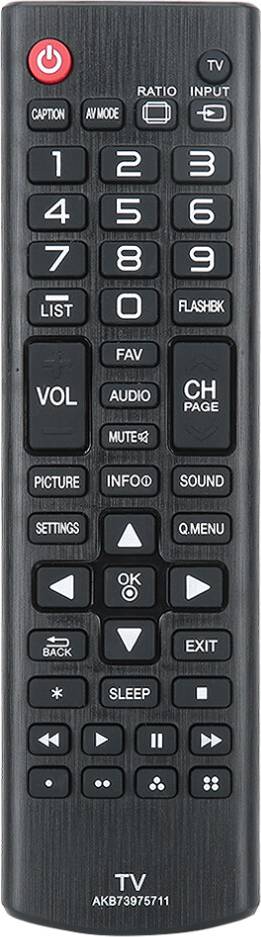 Smart LED LCD TV Remote Control