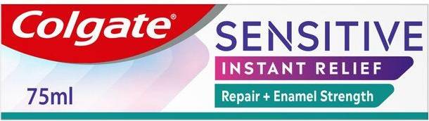 Colgate sensitive relief Colgate Sensitive Instant Relief Enamel Repair Toothpaste 75 ml