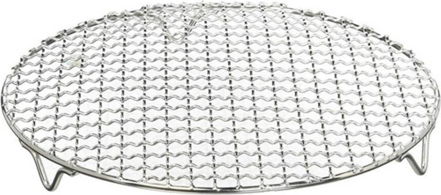 Round Stainless Steel Grill Rack with Legs