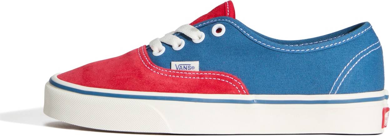 Vans Authentic Primary Racing Red Trainers - Red